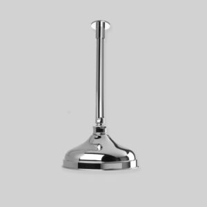 Astra Walker - Olde English - A51.11.V2.AC.00 - Ceiling Arm and 200mm Ball Joint Rose - Wels 3 Star Flow Rate (9L/min or 7L/min)