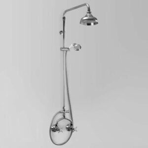 Astra Walker - Olde English - A51.13.V3.00 - Shower Set with Hand Shower - Wels 3 Star Flow Rate (9L/min or 7L/min) - Chrome
