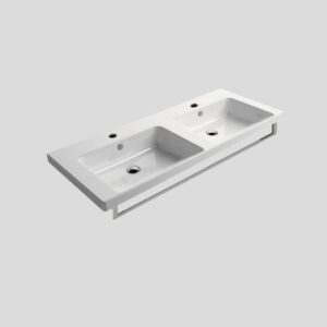 Astra Walker - Norm - A93.91.125 - Double Washbasin 125x50cm - White