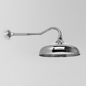 Astra Walker - Olde English - A51.11.V3.A.00 - Shower Arm and 300mm Ball Joint Rose - Wels 3 Star Flow Rate (9L/min or 7L/min)