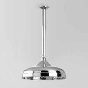 Astra Walker - Olde English - A51.11.V3.AC.00 - Ceiling Arm and 300mm Ball Joint Rose - Wels 3 Star Flow Rate (9L/min or 7L/min) - Chrome