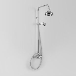 Astra Walker - Olde English Signature - A50.13.V3.00 - Shower Set - Wels 3 Star Flow Rate (9L/min or 7L/min) - Chrome