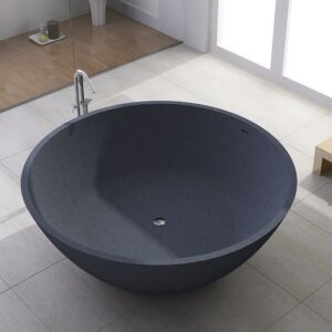 Pietra Bianca - Romeo - PB4093-1350 - Freestanding Terrazzo Bathtub