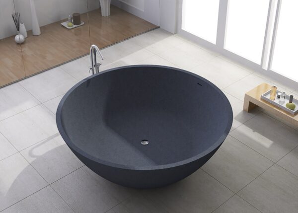 Pietra Bianca - Romeo - PB4093-1350 - Freestanding Terrazzo Bathtub