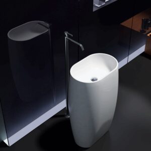 Pietra Bianca - Unique - PBS2034 - Freestanding Basin