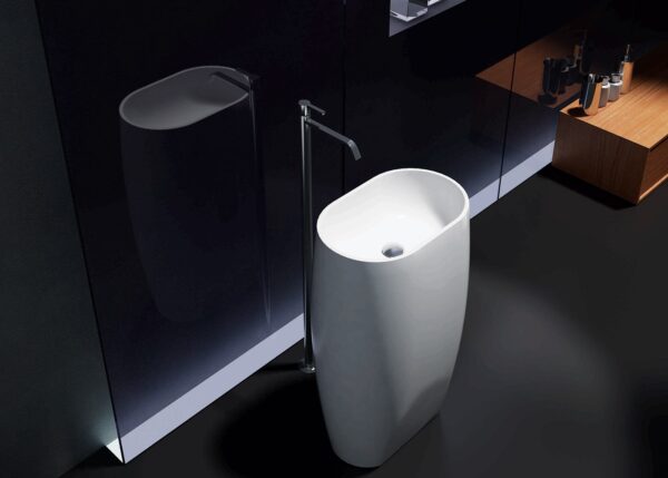 Pietra Bianca - Unique - PBS2034 - Freestanding Basin