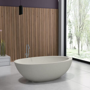 Pietra Bianca - Whitney - PB4095-16 - Freestanding Terrazzo Bathtub 1600mm